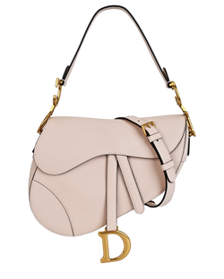 Saddle Bag, Leather, Pink, 88MA1223, DB, 3*